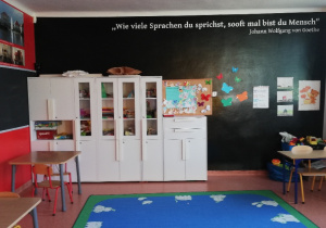 Sala lekcyjna klasy 1 c i świetlica klas I-II.