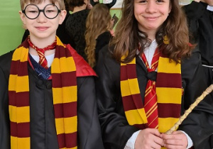 Harry Potter i Hermiona.