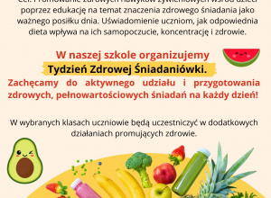 Tydzień Zdrowej Śniadaniówki