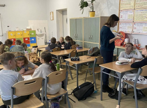 Uczniowie klas trzecich wzięli udział w warsztatach poświęconych zdrowemu stylowi życia.