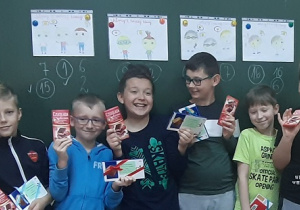 Chłopcy z klasy 3b.