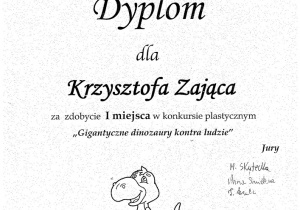 Zdjęcie dyplomu